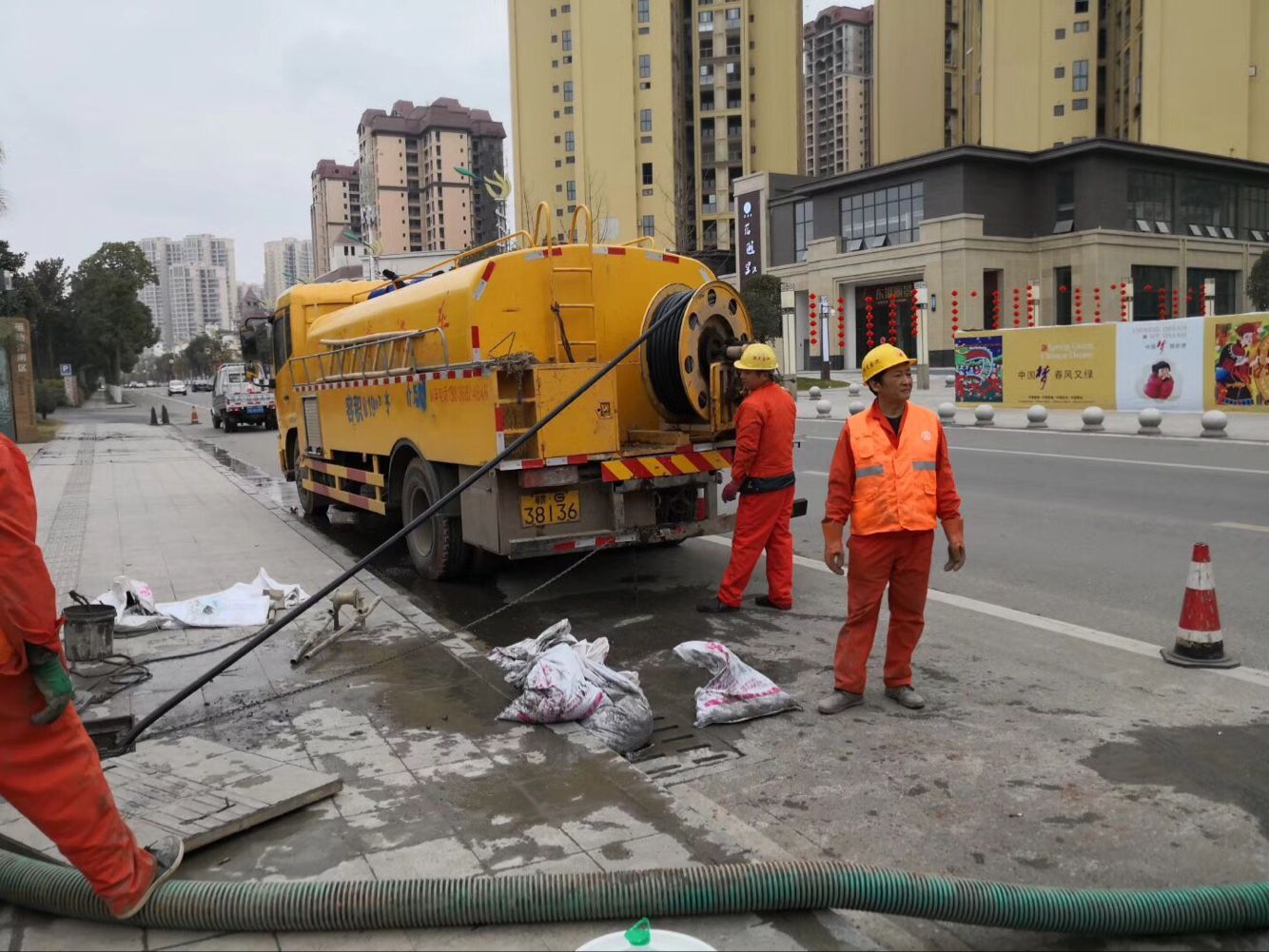 石柱排污管道清淤-管道清洗
