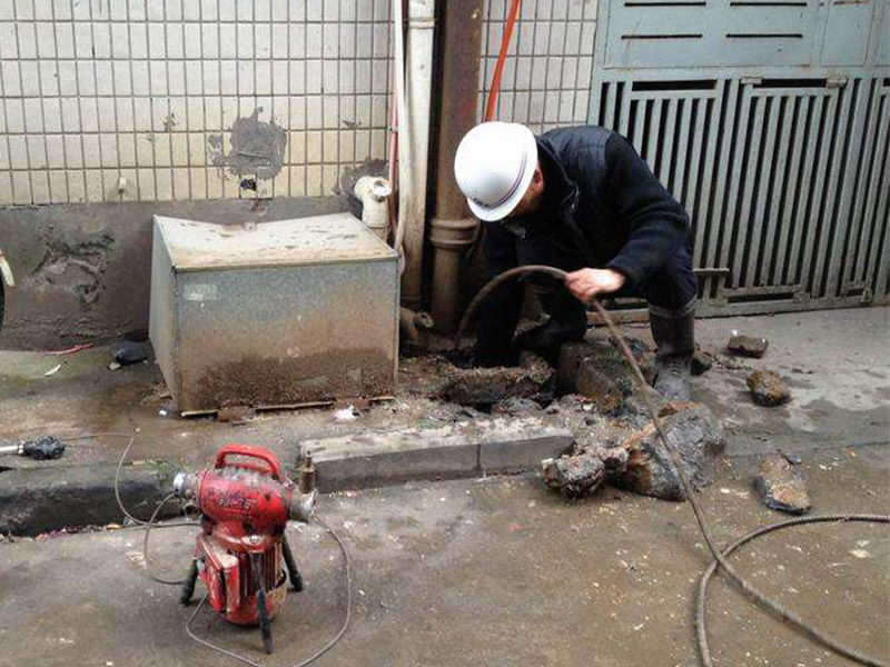 石柱疏通下水道-洗菜池疏通