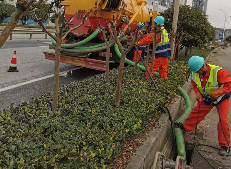 石柱市政管道清淤